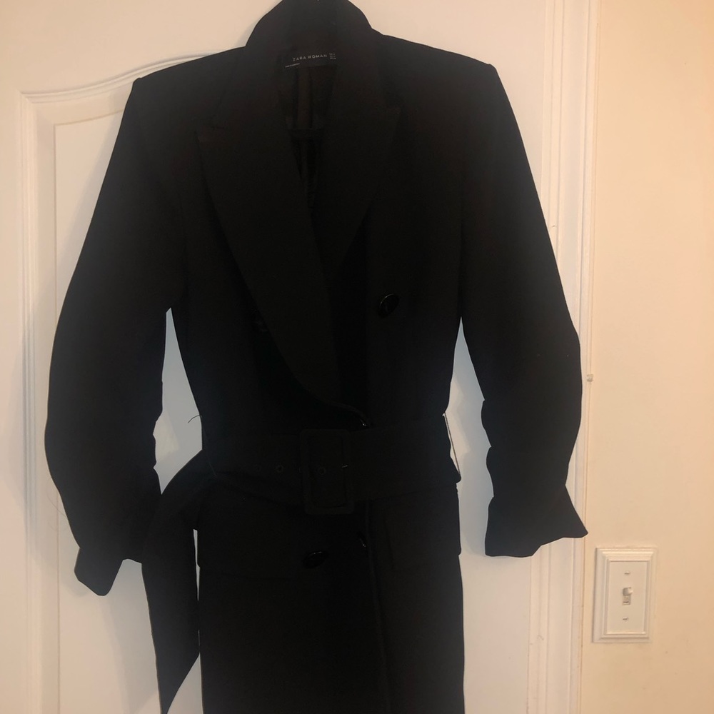 Zara blazer with belt